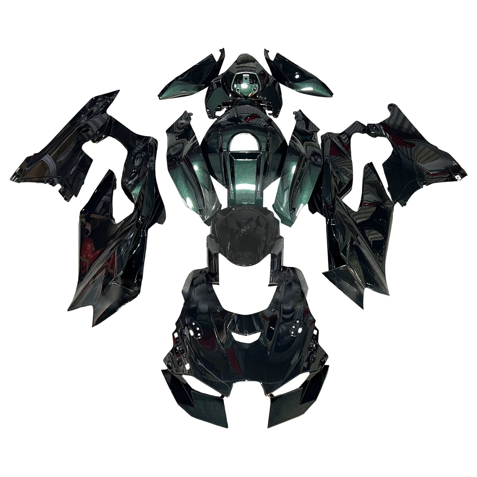 Injection Fairing Kit Bodywork ABS fit For Kawasaki ZX-10R ZX-10RR 2021-2025