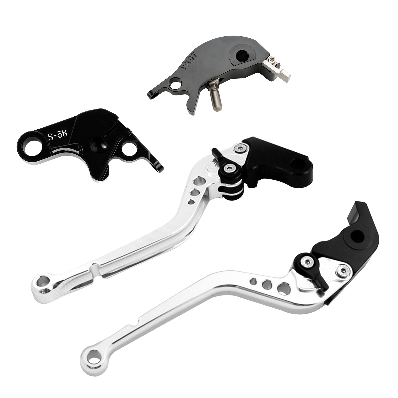 Long Clutch Brake Lever fit for YAMAHA YZF R7 MT-10/SP FZ-10/SP 2022-23