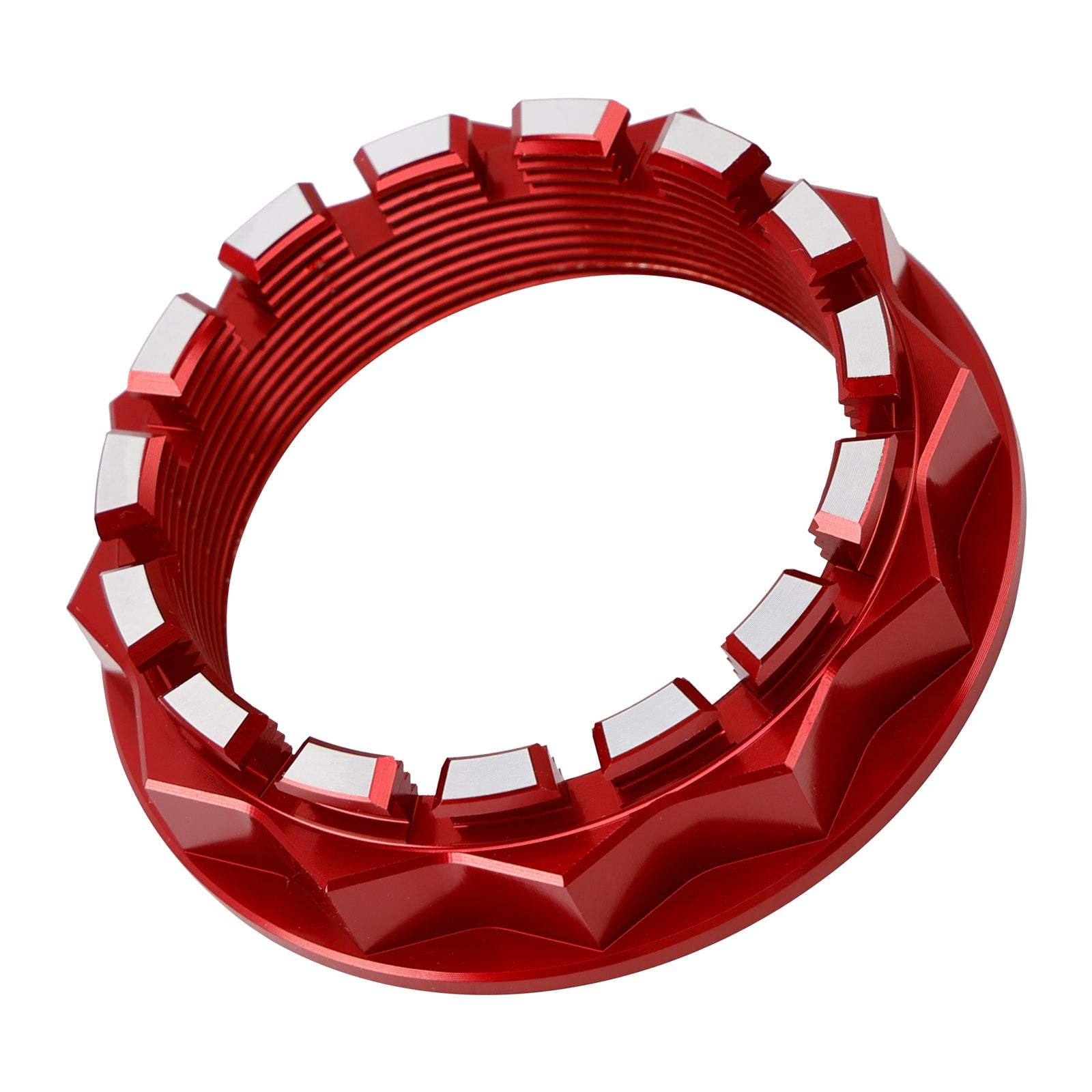 2x Rear Wheel Axle Nuts Red For Ducati Panigale 959/1199/1299/V4/R/S 2012-2024