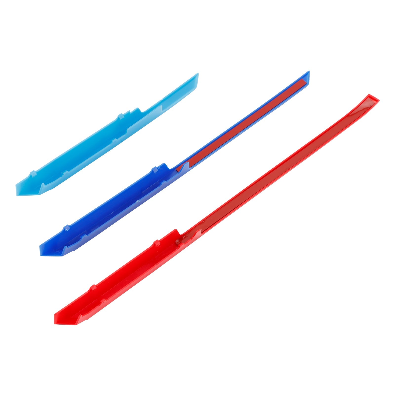 2025 BMW X3 Tri-Color ABS Front Kidney Grille Insert Trims Clip