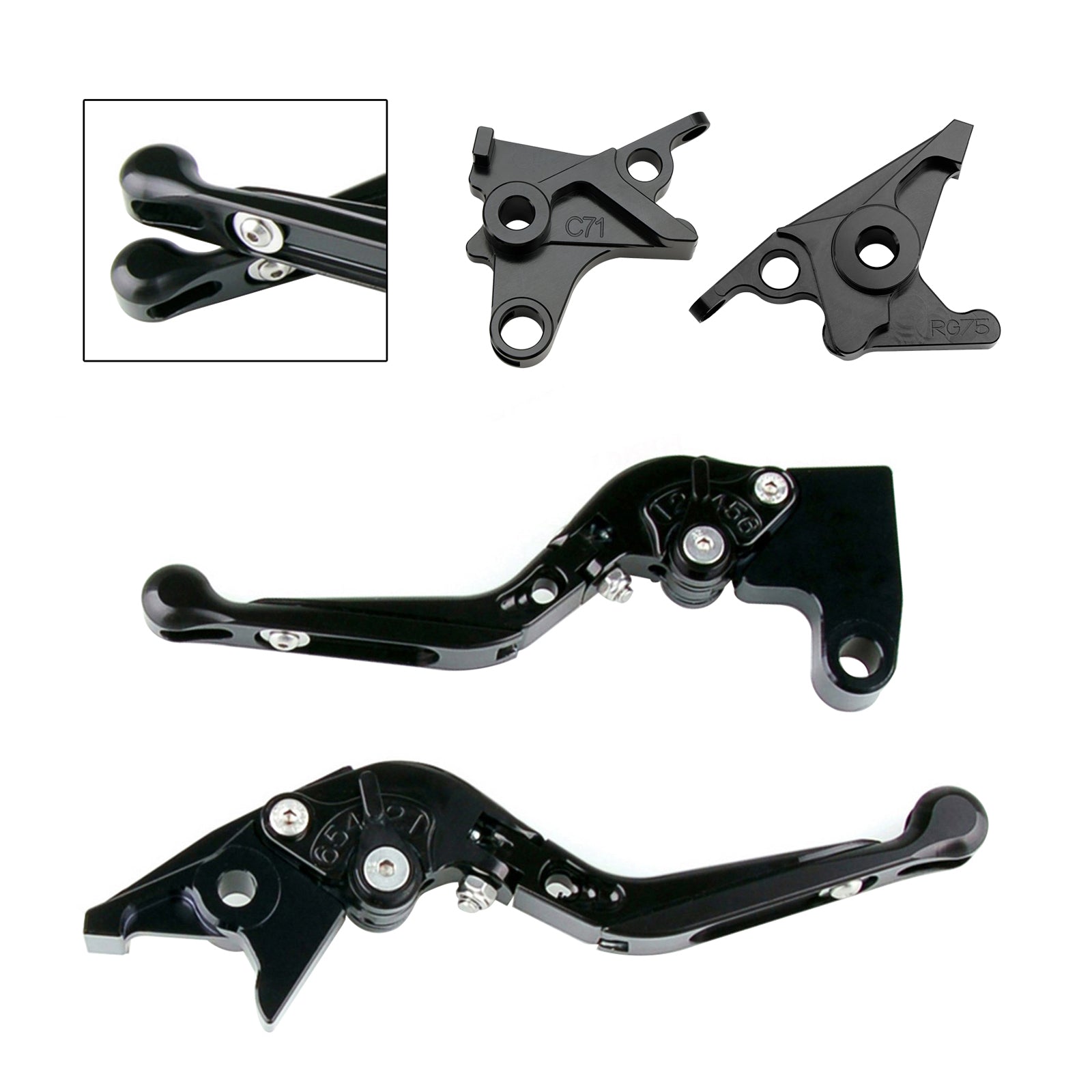 Adjustable Clutch Brake Lever fit for BMW R NINE T /PURE/RACER 2017-2023