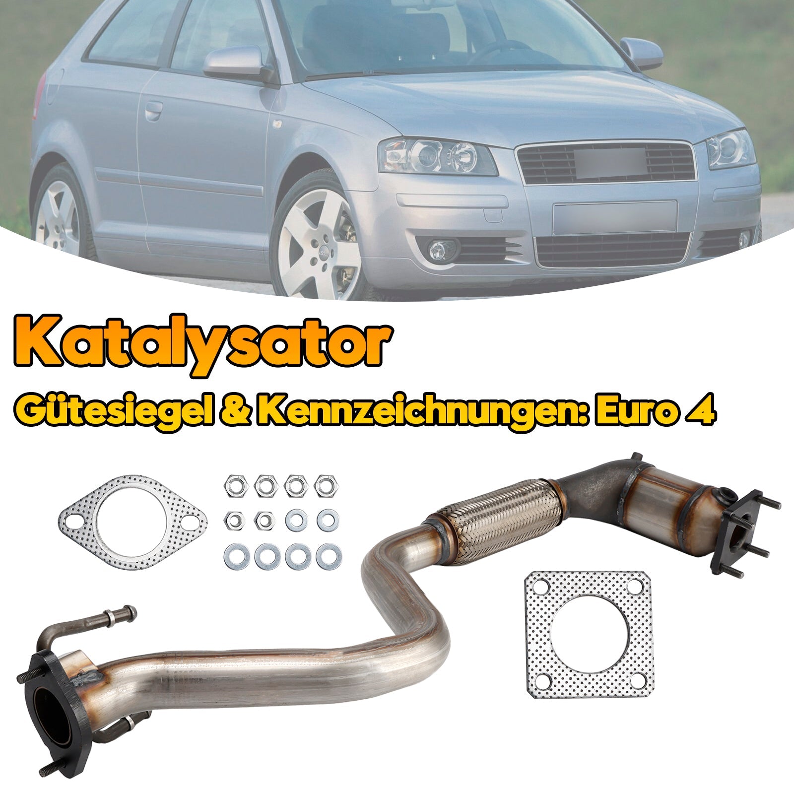 2003/02-2007/01 VW Touran 1T1, 1T2 1.6 FSI 1598 ccm Catalytic Converter 1K0254303NX