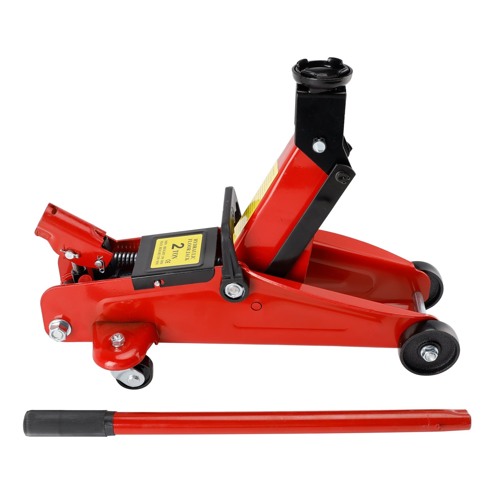 Low Profile Floor Jack 2 Ton (4400 lbs) 5.31"-12.8" Height Lifting