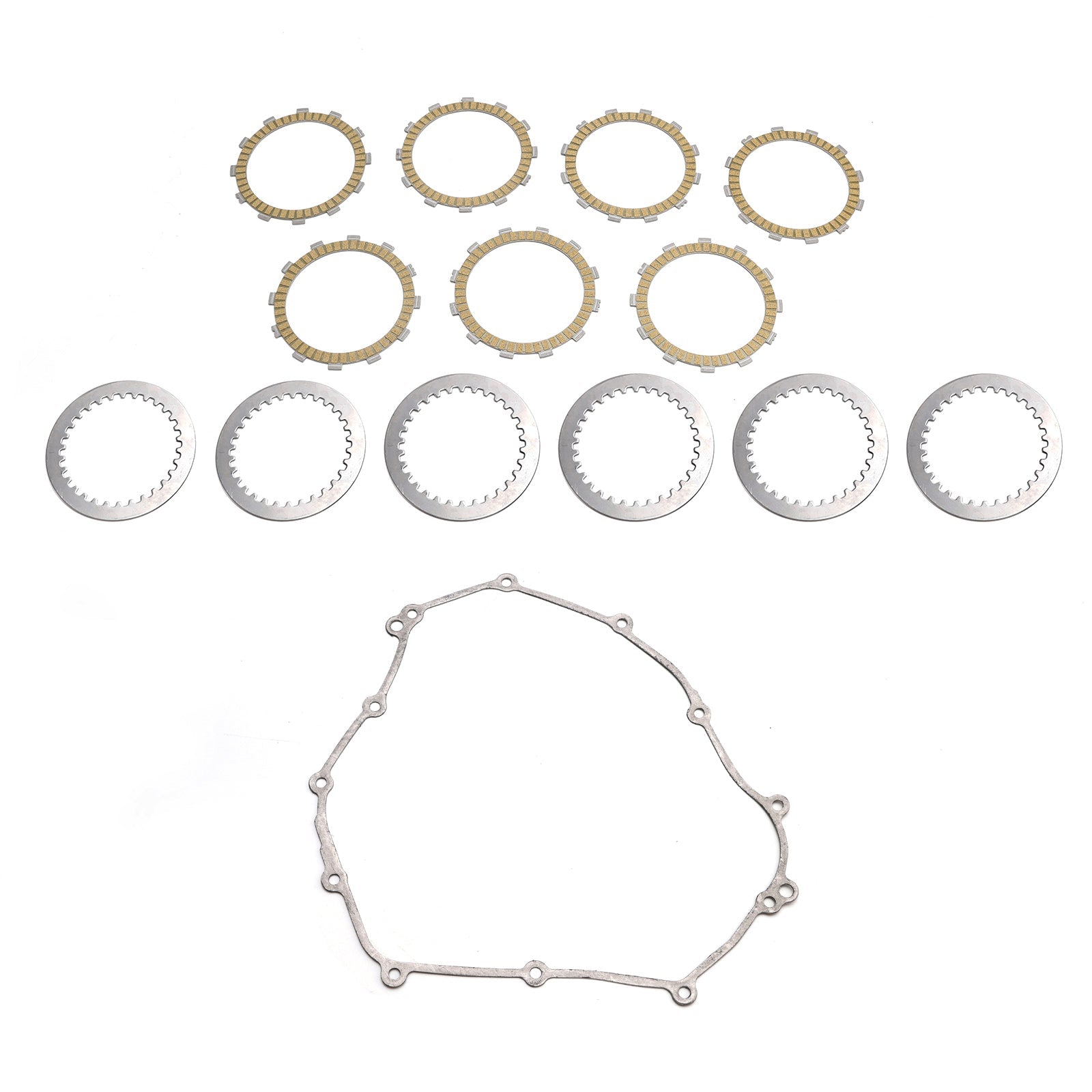 Clutch Friction Plates And Gasket Kit for Yamaha MT-07 XSR700 Tenere 700 16-24