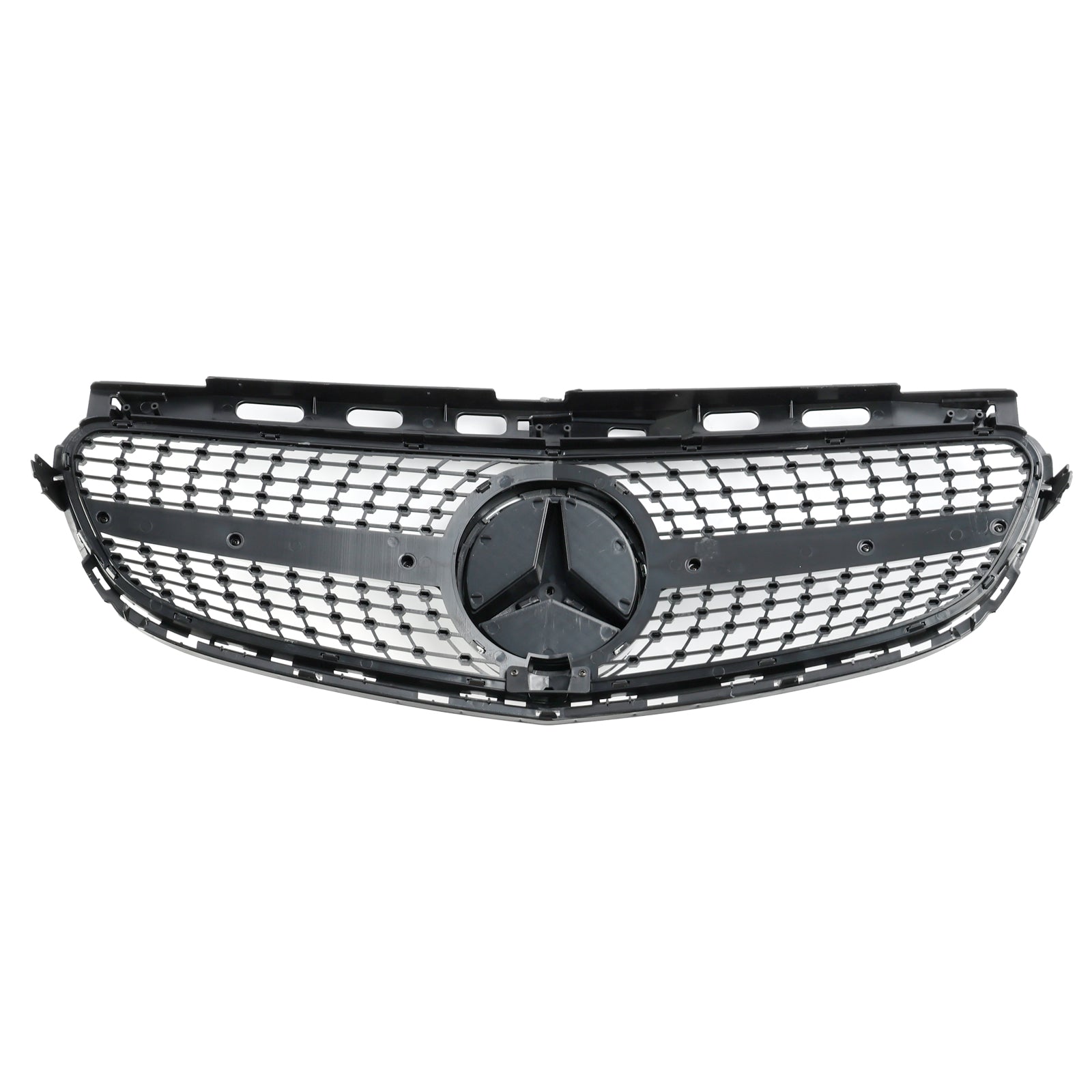 Diamond Front Bumper Grille Grill Fit Mercedes E-Class W212 2013-2016 Facelift