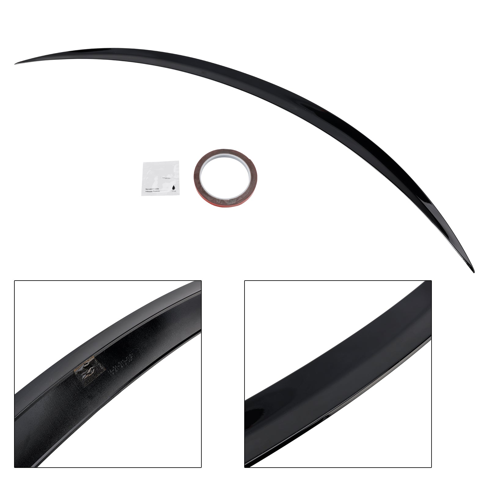 Gloss Black Rear Spoiler For Mercedes-Benz E-Class C238 W213 Coupe 16+ E63 Style