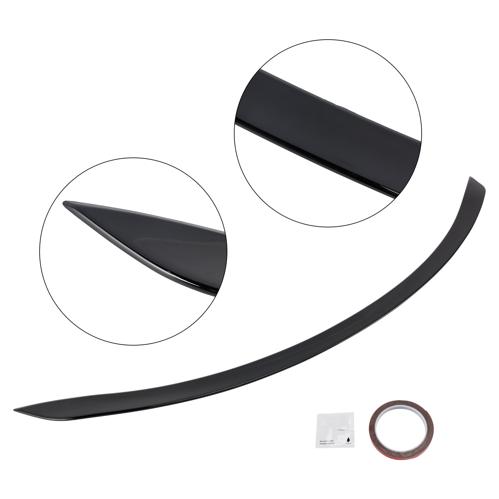 Gloss Black Rear Spoiler For Mercedes-Benz C-Class W206 C63 S Style 2021+