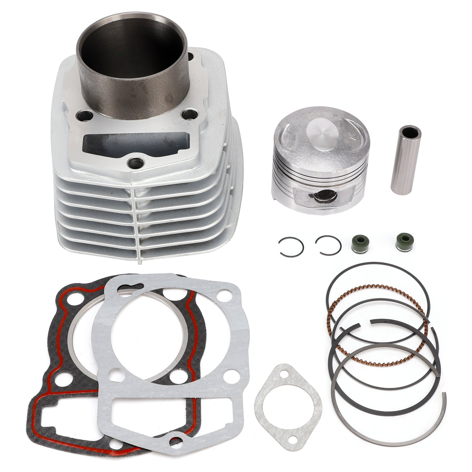 1981-1983 Honda ATC185S Cylinder Piston Gasket Top End Rebuild Kit 63mm 12100-427-010