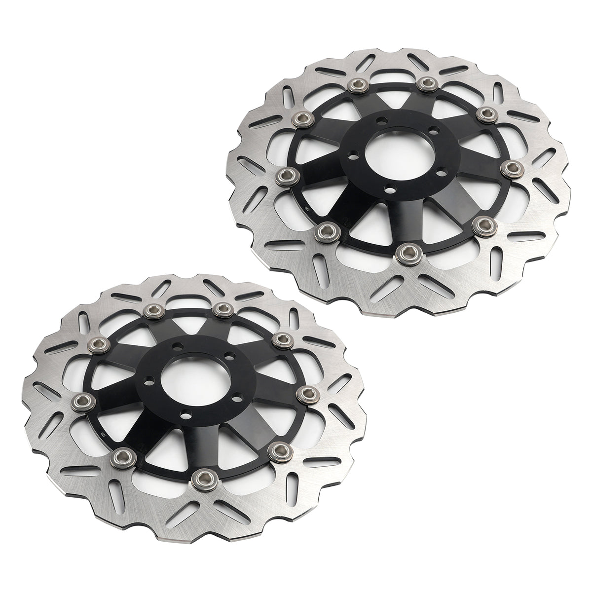 1991-1999 Kawasaki ZR 750 Zephyr Pair of Front Wave Brake Discs