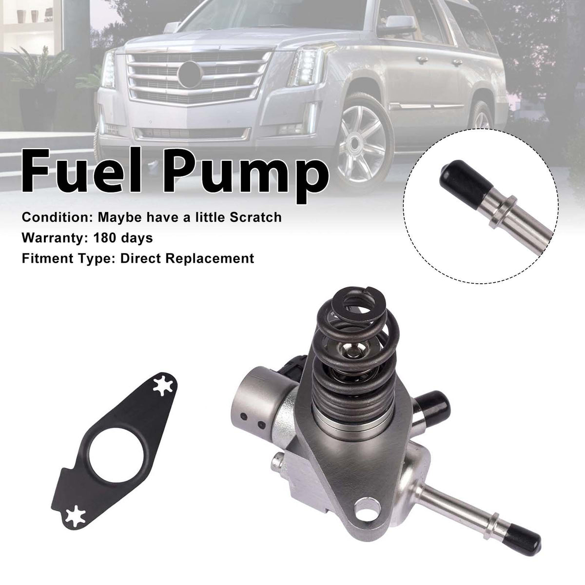 High Pressure Fuel Pump 12728002 fit Chevy 4.3L 5.3L 6.2L V6 V8 2014-2021