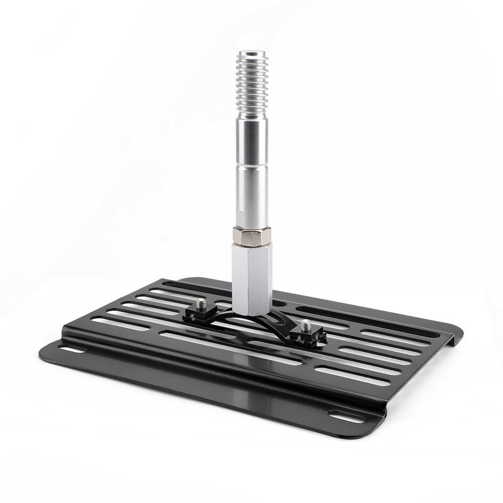 Nuevo soporte de montaje de placa de matrícula de gancho de remolque de parachoques delantero compatible con VW MK6 Golf Generic CA Market