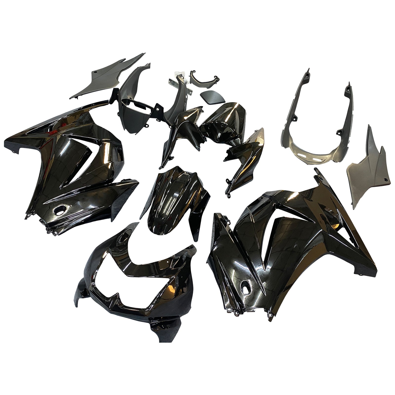 2008-2012 EX250 / Ninja 250R Bodywork Fairing ABS Injection Molded Plastics 4 Colors Generic