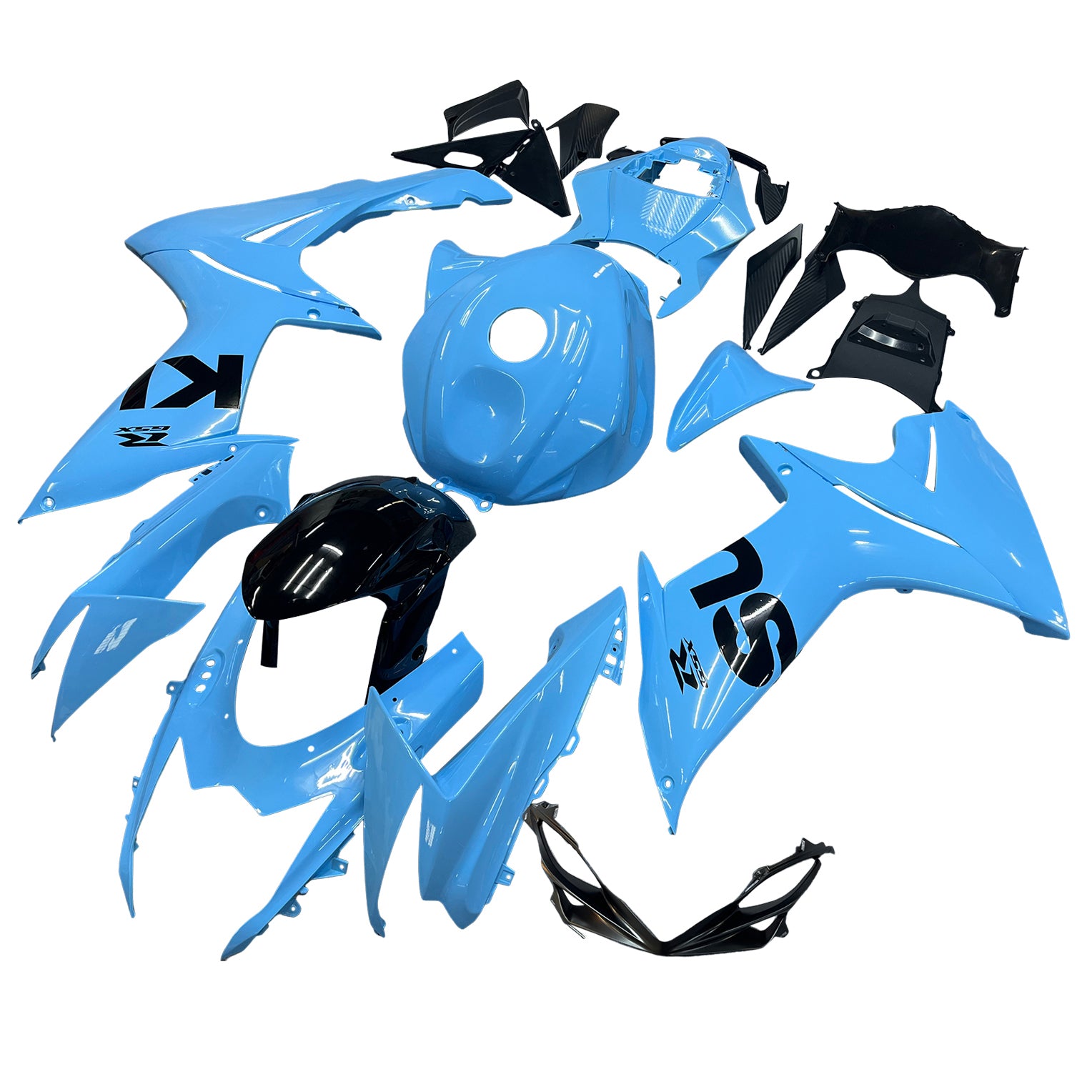 Amotopart Suzuki GSXR 600/750 2011-2025 K11 Fairing Kit Bodywork Plastic ABS