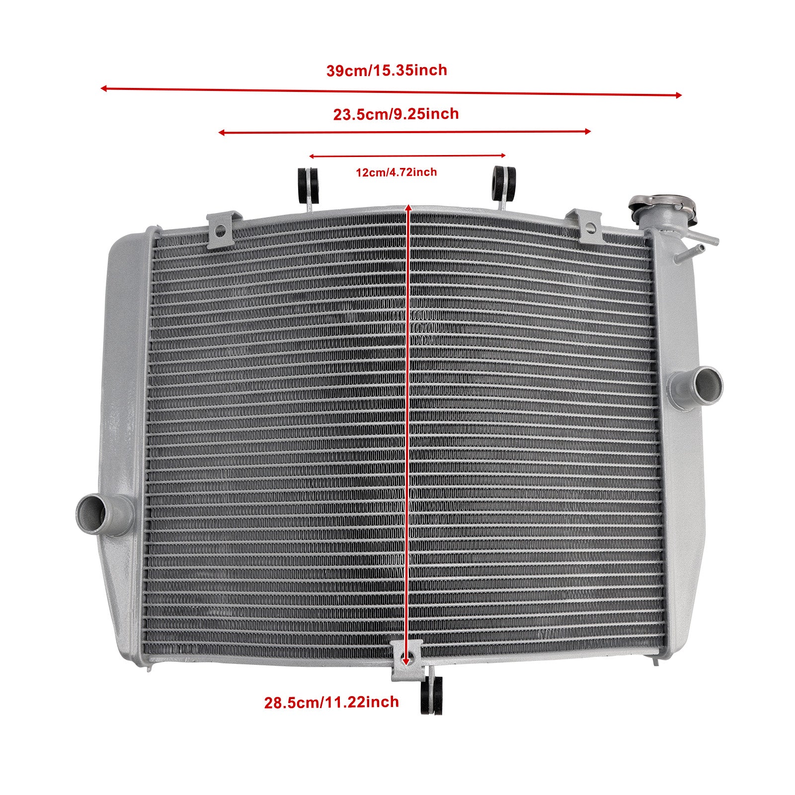 Radiator Cooling Engine Cooler For Kawasaki ZX-6R ZX6R 2013-2023