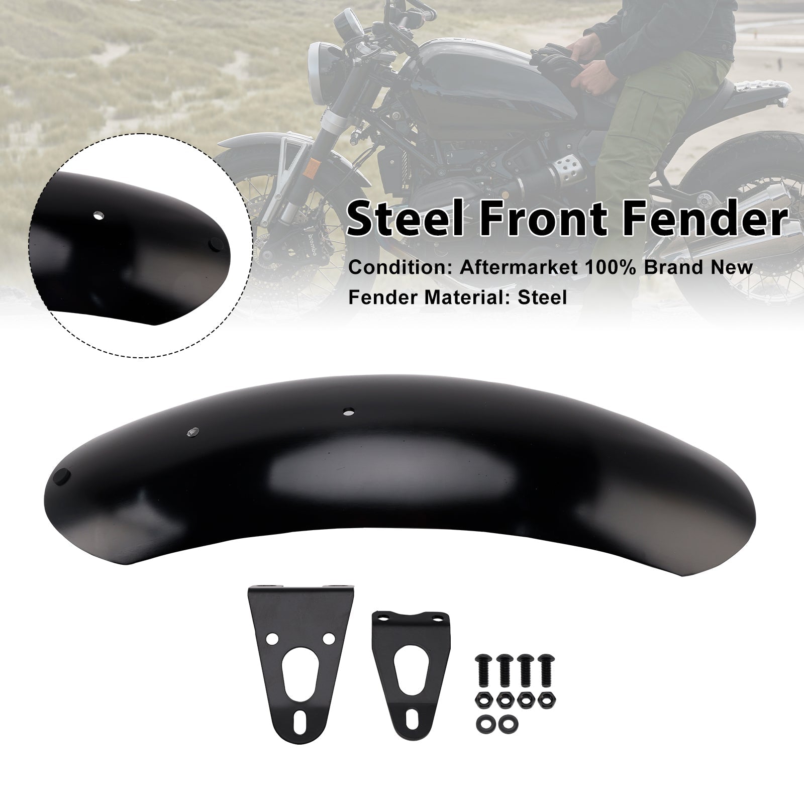 2024-2025 BMW R12 Steel Front Fender