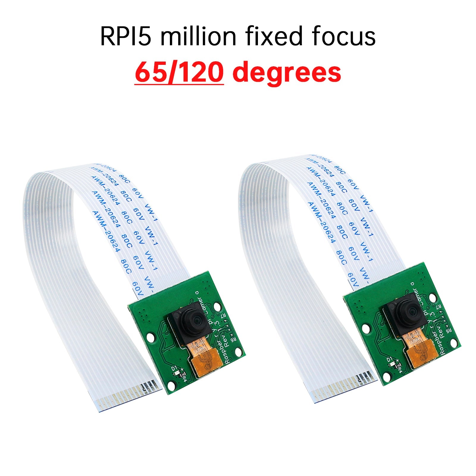 Raspberry Pi 4B Camera 5 Million OV5647 HD Camera Module Fixed Focus/Auto Focus