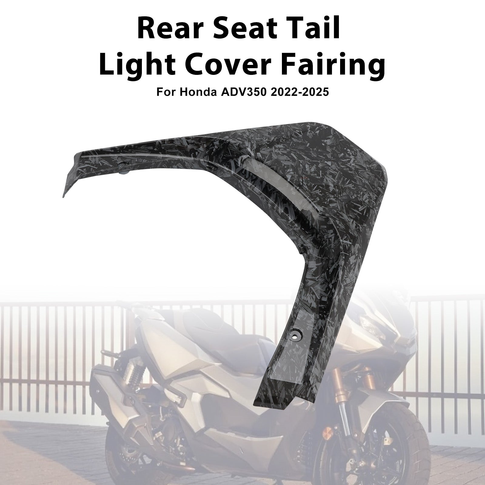 2022-2025 Honda ADV 350 Rear Seat Tail Light Cover Fairing