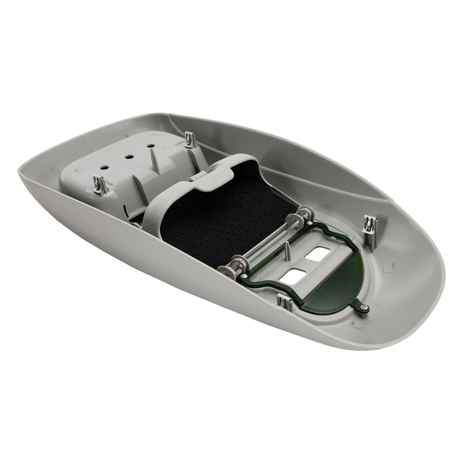 2002-2004 Ford F250 F-350 F-450 F-550 Super Duty Overhead Console Assembly w/o Sunroof Gray