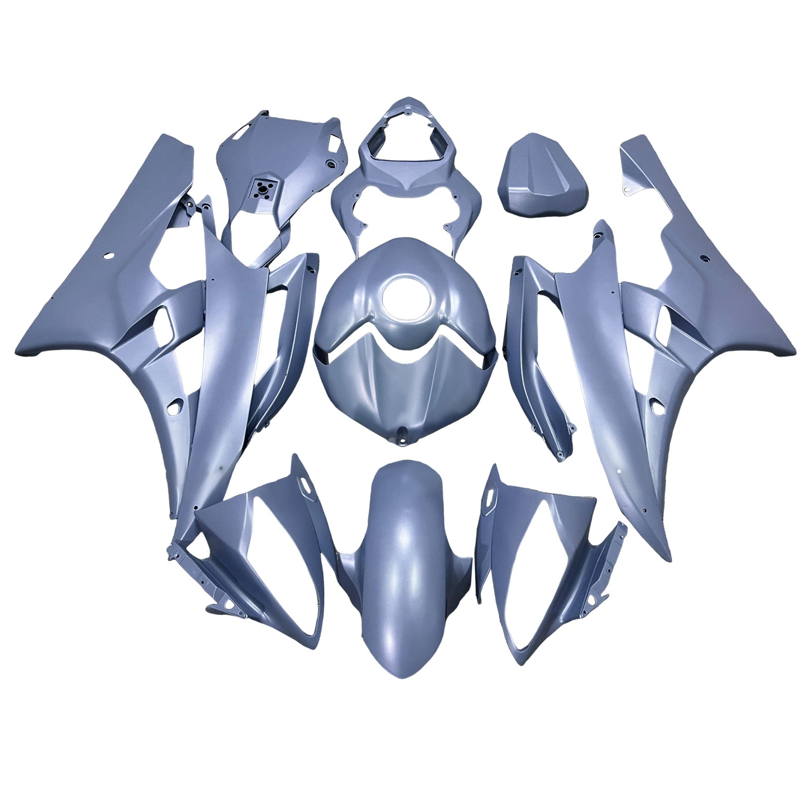 Injection Fairing Kit Bodywork Plastic ABS For Yamaha YZFR6 YZF-R6 2006-2007