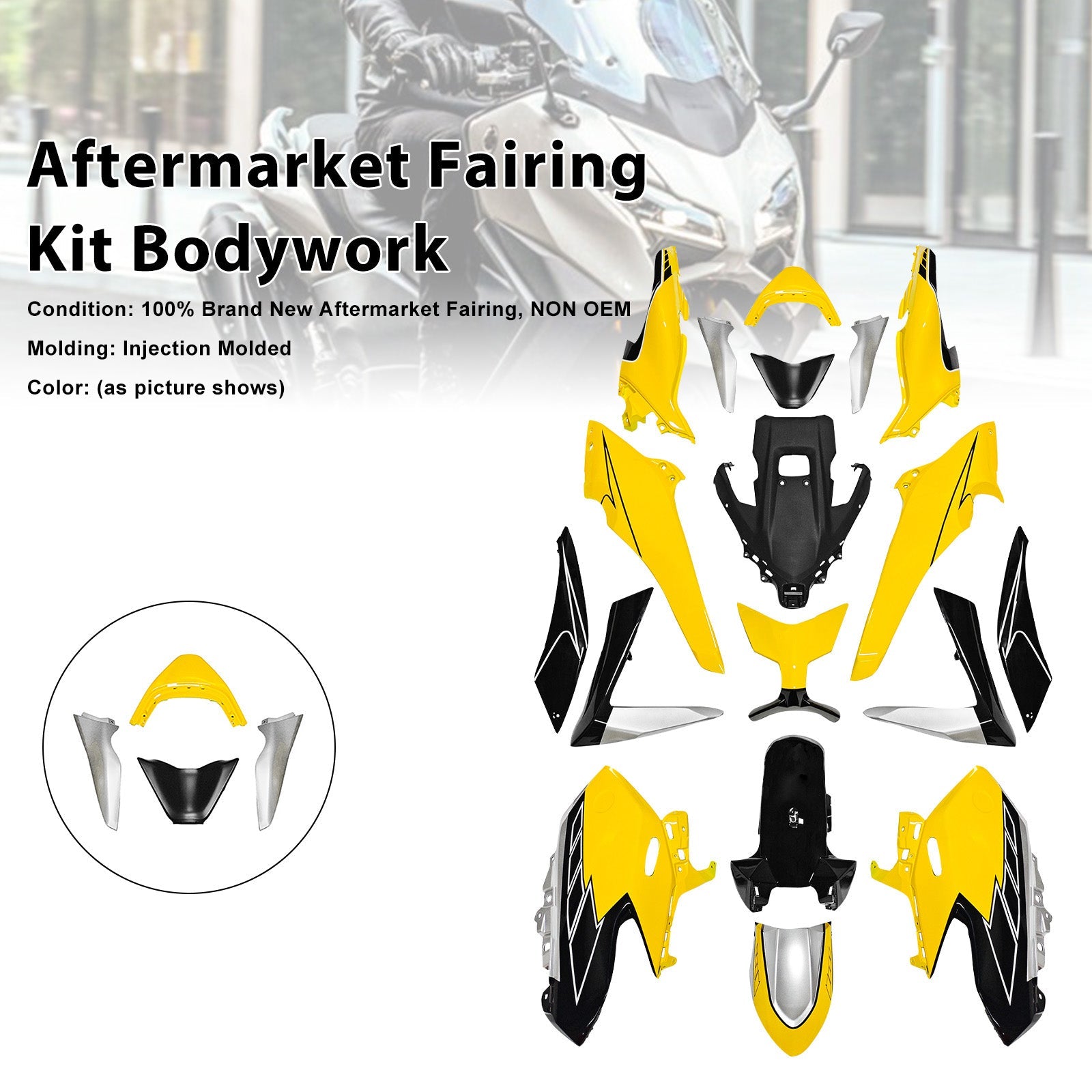 2025-2026 for Yamaha TMAX560 Injection Bodywork Fairing Kit