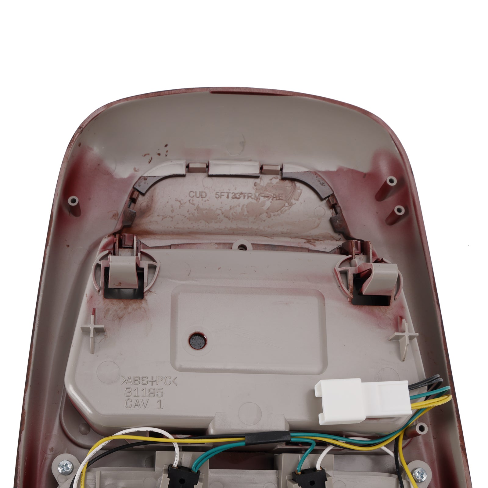 1998-2001 Dodge Ram 1500 Front LED Overhead Console Peach wood  SN94TL2AA  5013618AA