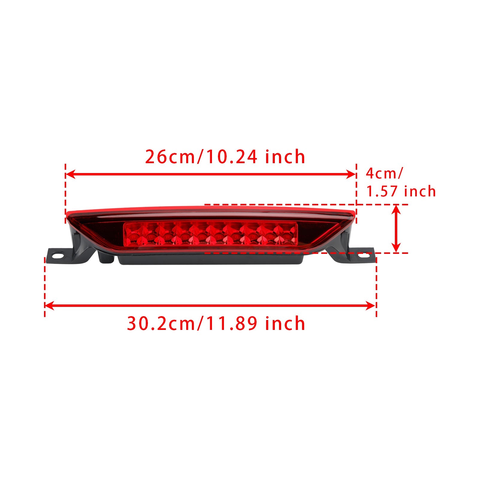 Rear High Mount Third Brake Light Lamp 5303754AC For Dodge Caliber 2007-2012