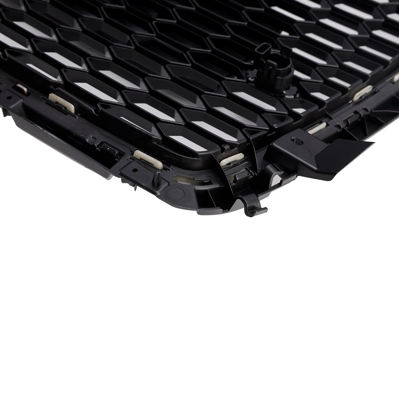 RS 스타일 허니콤 범퍼 그릴 핏 아우디 A1 S1 8X 페이스리프트 2016-2019 블랙