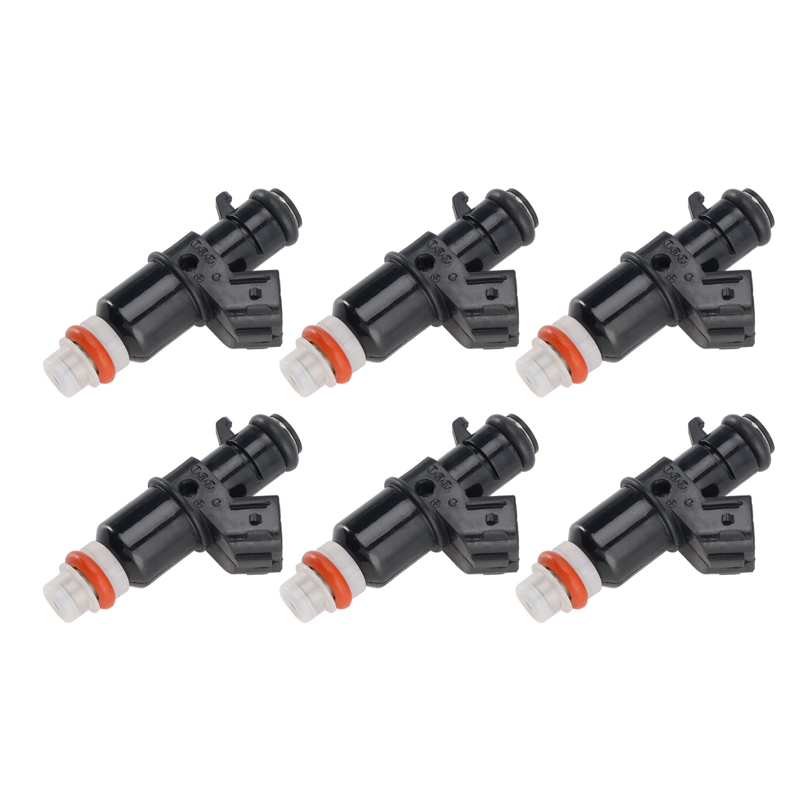 6PCS Fuel Injector 16450-RCA-A01 Fit Honda MDX Tl Accord Pilot Fit Acura
