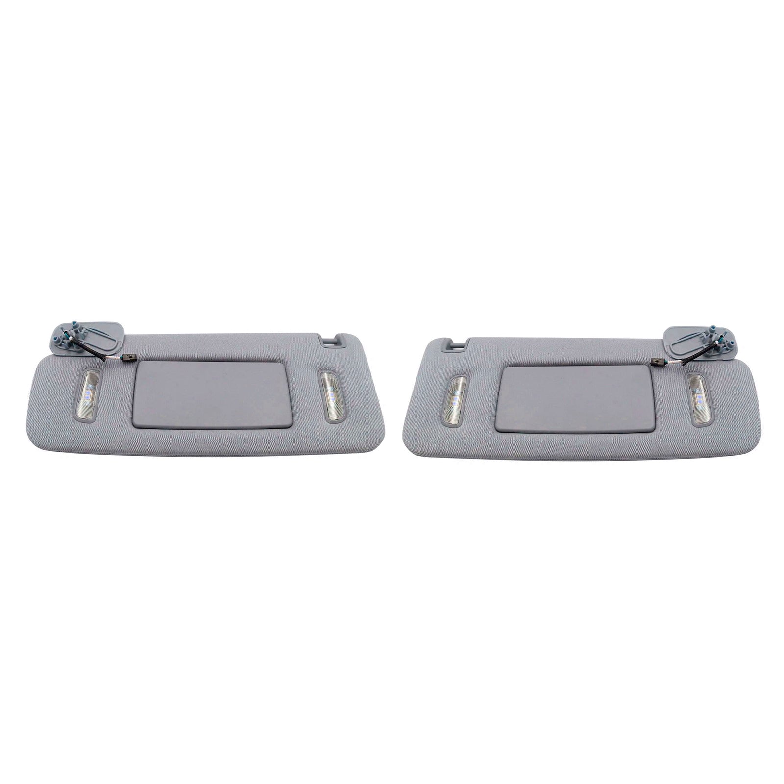 2PCS Gray Sun Visor Left & Right 22870346 23459643 For Nissan Altima 2013-2018