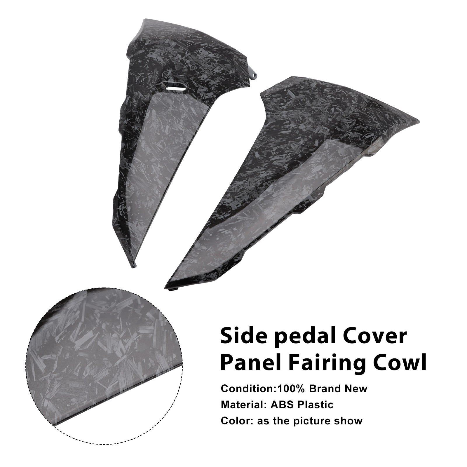 2022-2025 Honda ADV 350 Side pedal Cover Panel Fairing Cowl