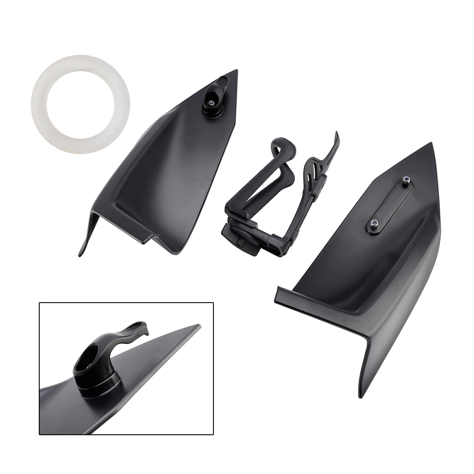 2023-2024 Yamaha X-Max 300 Hanger Helmet Hook & Bottle Cargo Hanger Black