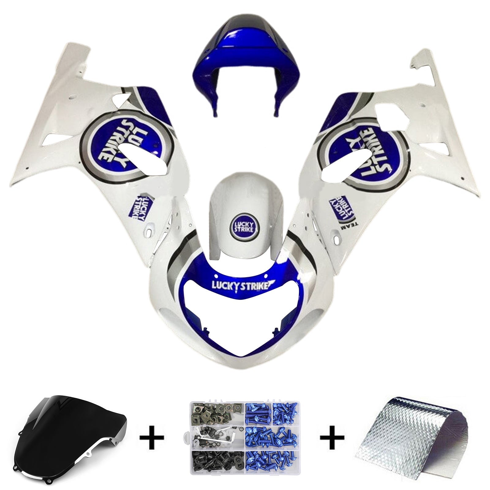 أموتوبارت سوزوكي GSXR600 2001-2003 GSXR750 2000-2003 K1 Fairing Kit