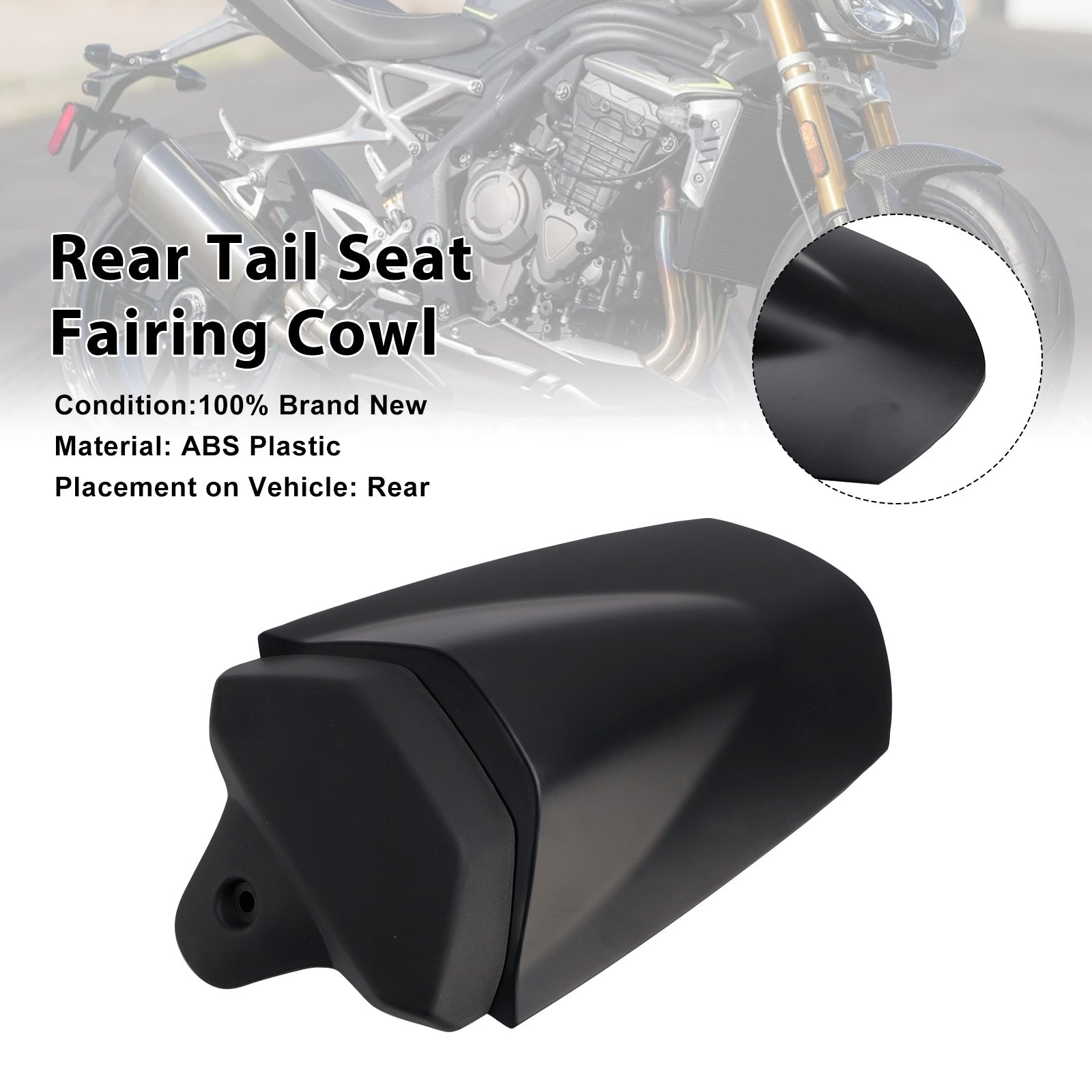 2025-2026 For Speed Triple 1200 RS Rear Tail Seat Fairing Cowl Cover