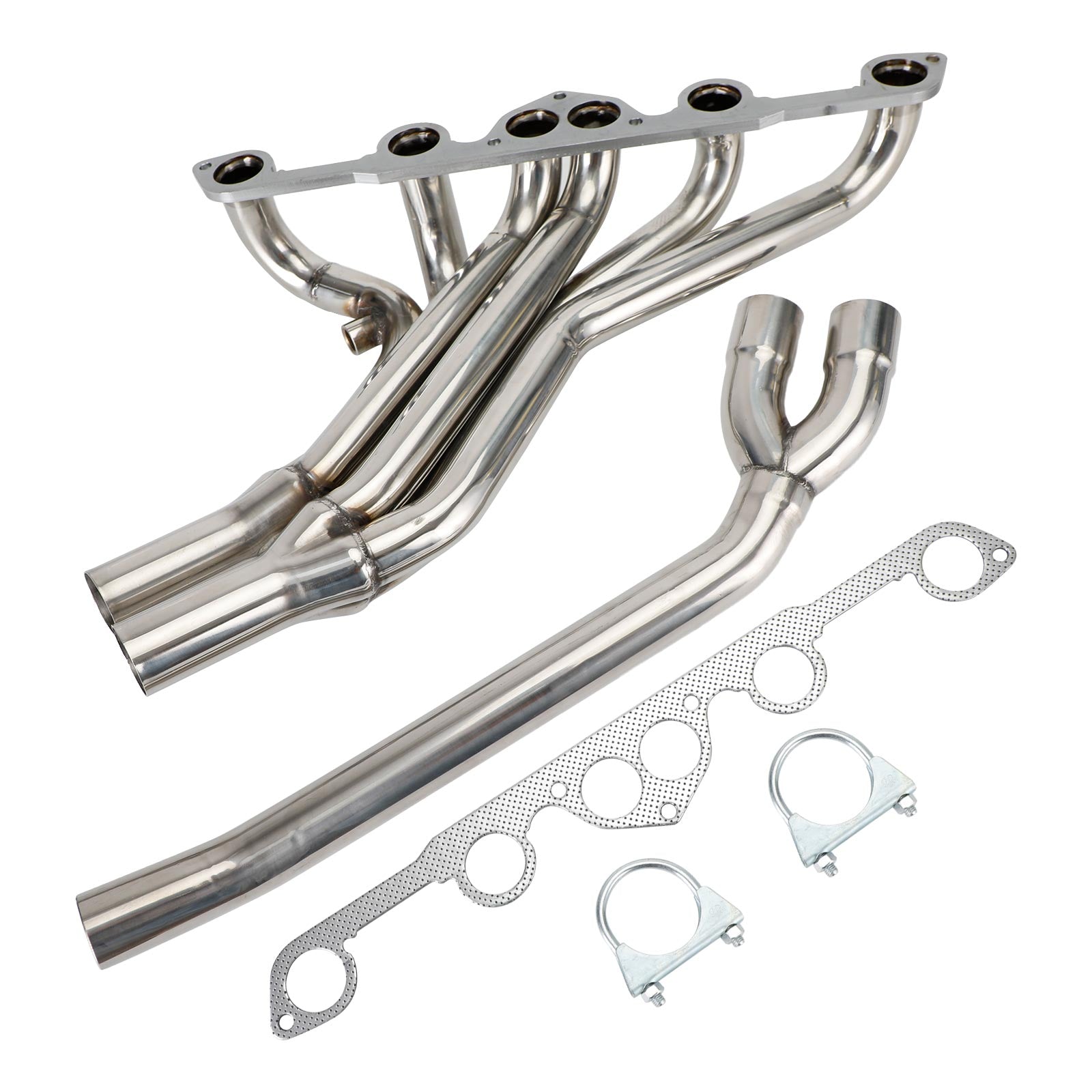 Stainless Exhaust Header Manifold Fit Nissan 280Z 280ZX L28E 77-83 Fit Datsun