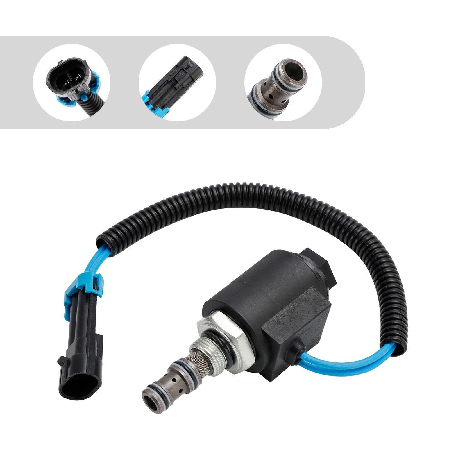 Solenoid Valve For Bobcat 653 751 753 763 773 863 6667687 6309311 6671025 12V