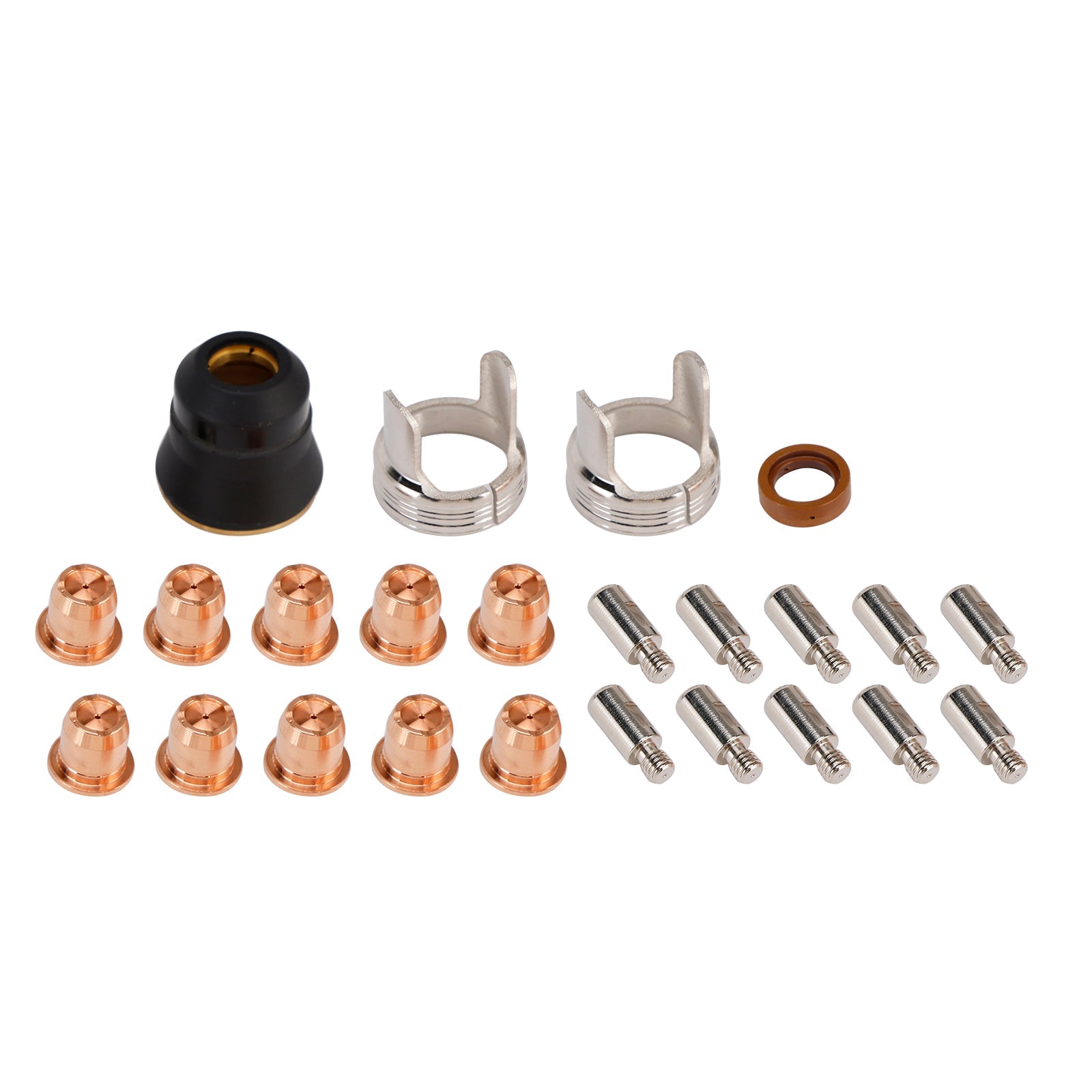 24Pcs IPT40 Plasma Cutting Torch Tip Electrode Consumables For CUT-55DS CUT-65DS