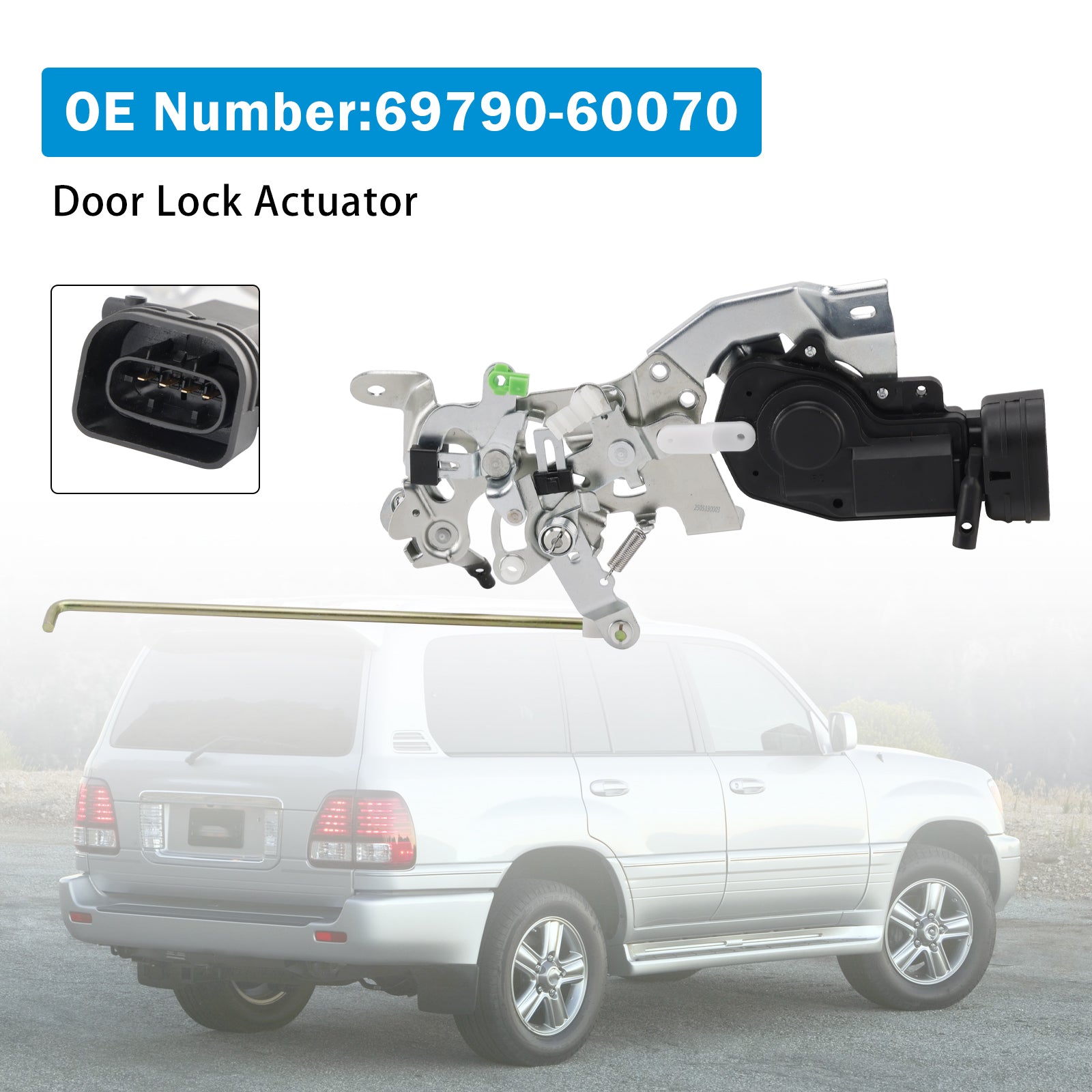 1998-2007 Toyota Land Cruiser Lexus LX470 Door Lock Actuator 69790-60070