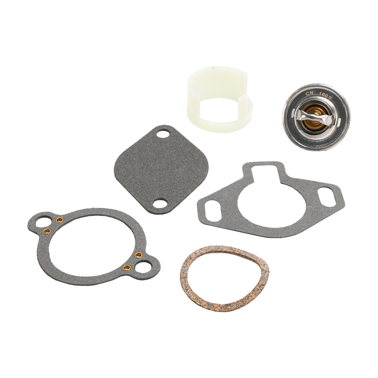 Thermostat Kit 160??With Plastic Sleeve 807252Q5 807252T2 for MerCruiser