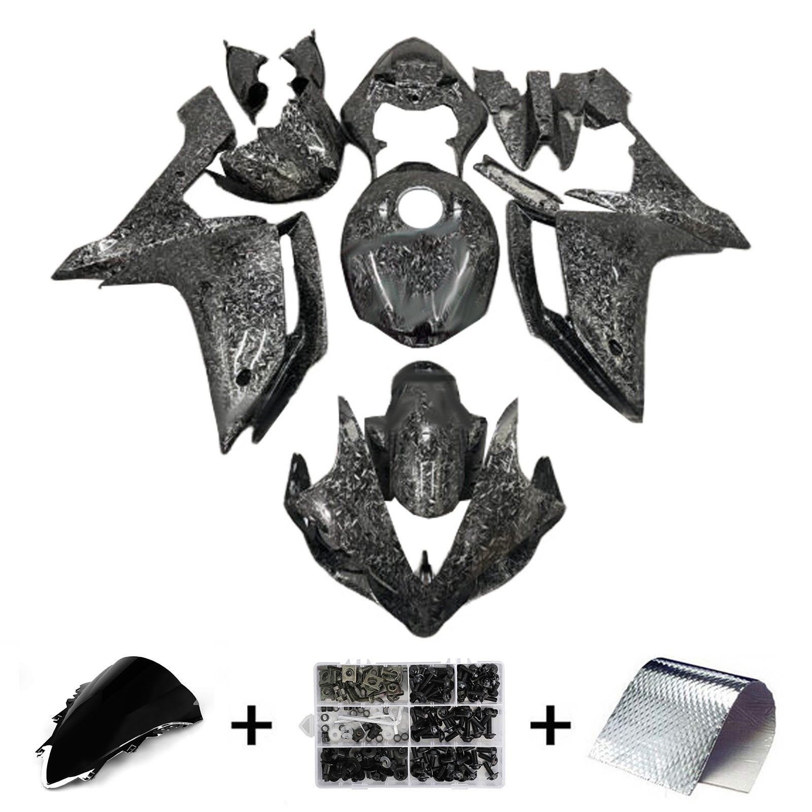Injection Fairing Kit Bodywork Plastic ABS For Yamaha YZFR1 YZF-R1 2007-2008