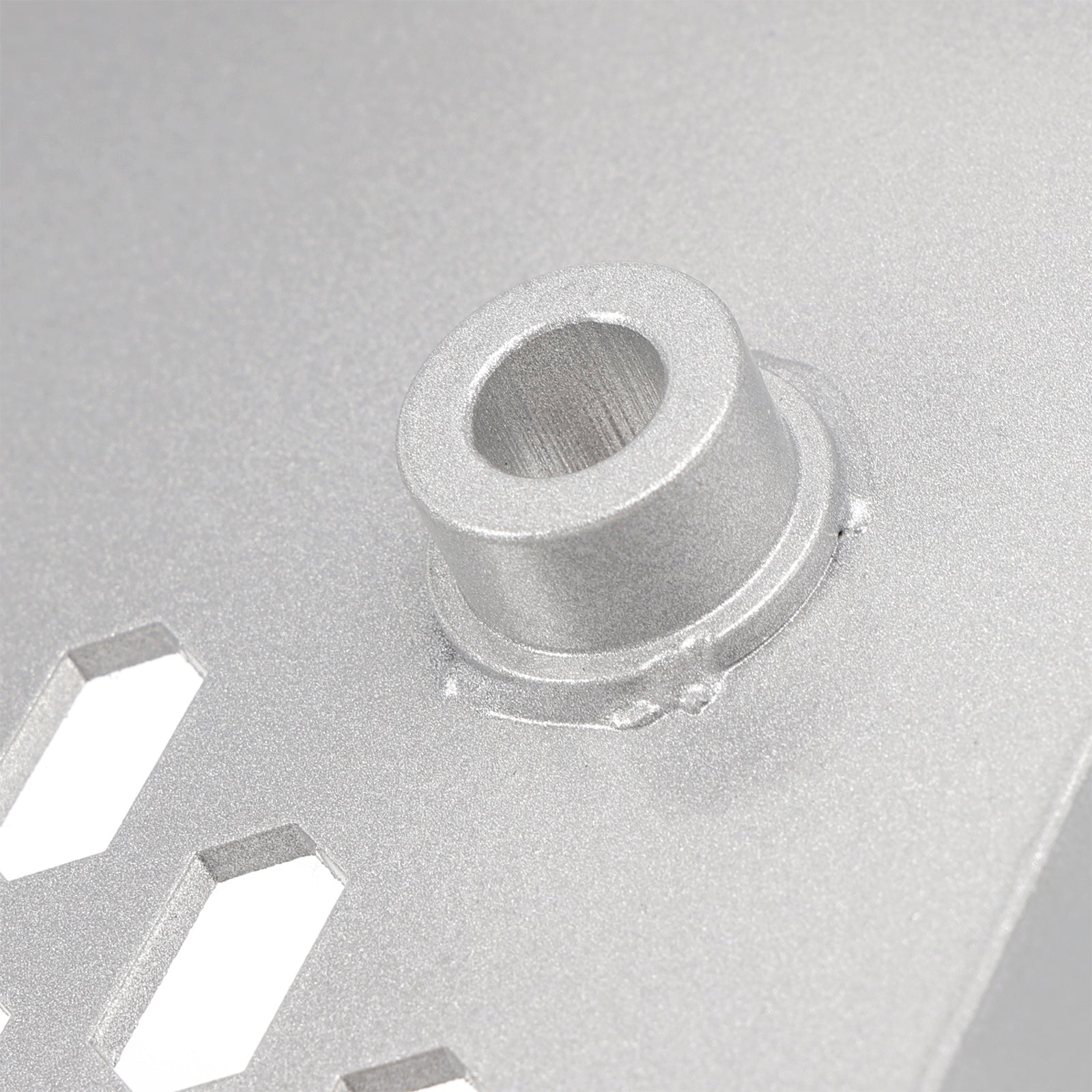 2024-2025 Cfmoto 450 MT / IBEX 450 Aluminum Skid Plate Silver Engine Guard