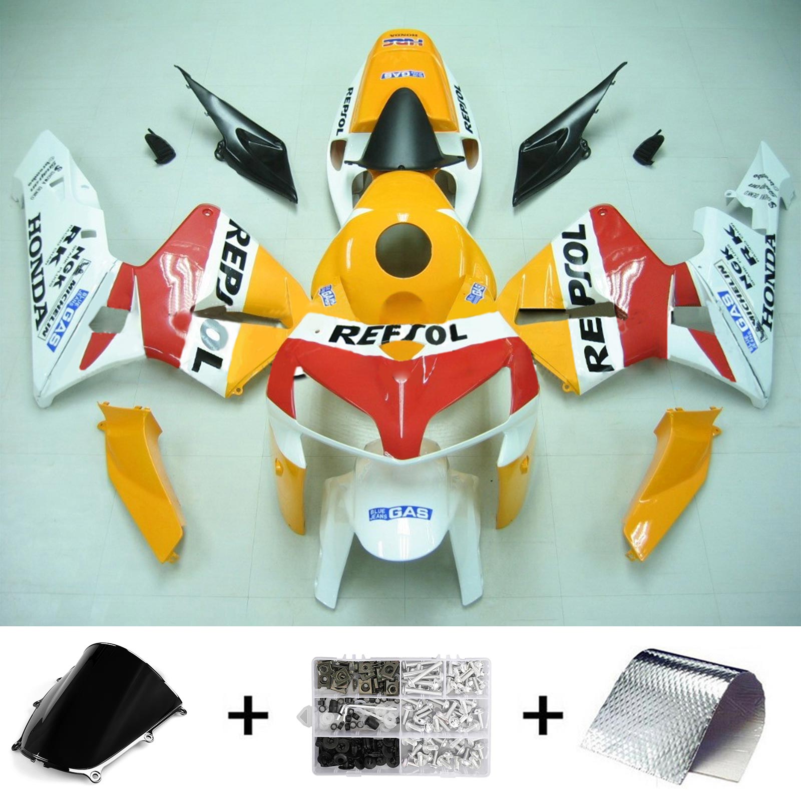 Honda CBR600RR 2005-2006 F5 Fairing Kit Bodywork Plastic ABS