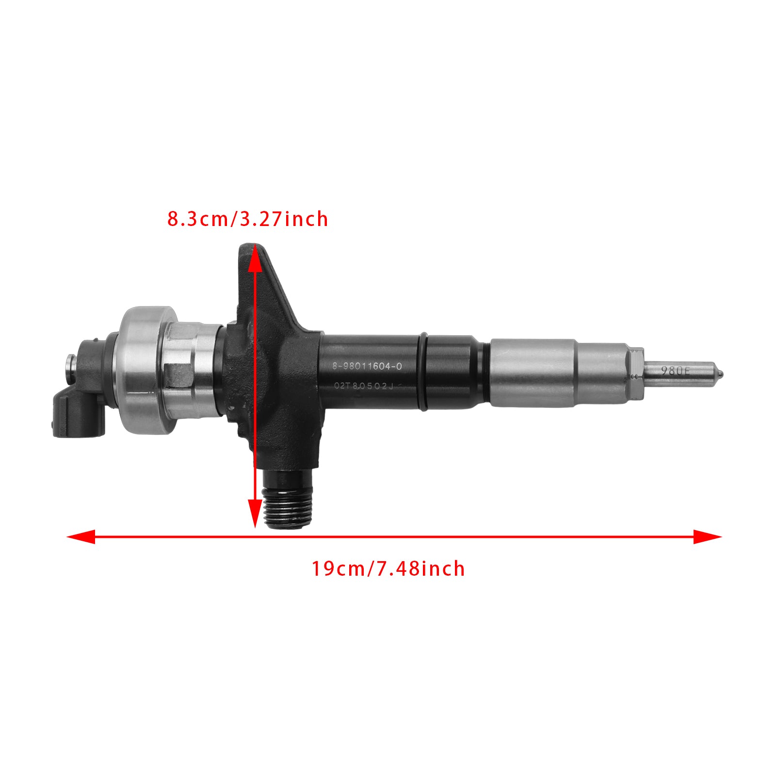2007-2008 For Holden Rodeo 4JJ1 3.0L Engine 1PCS Fuel Injector 8980116040