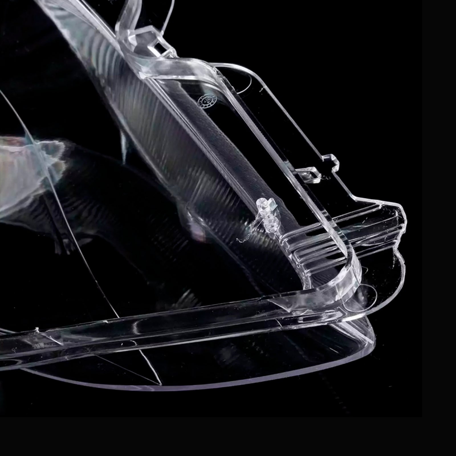 2006-2011 Mercedes W219 CLS350 CLS500 2PCS Front Headlight Glass Clear Cover