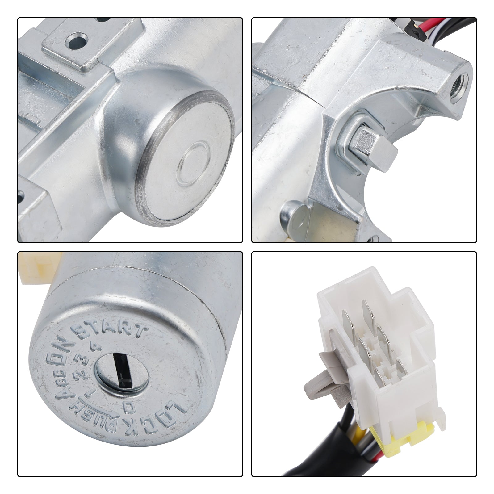Ignition Barrel Door Lock Kit w/ 2 Keys K9810-2S806 For Nissan Navara D22 1997-2006