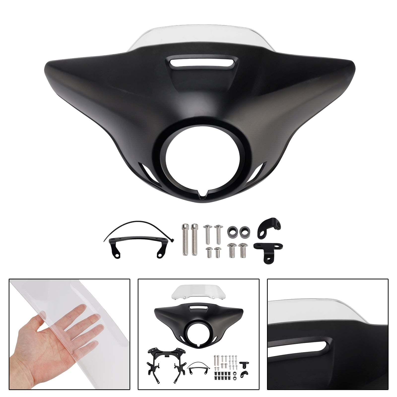 2021-2024 HONDA CM300 CM500 Windshield WindScreen Headlight Fairing