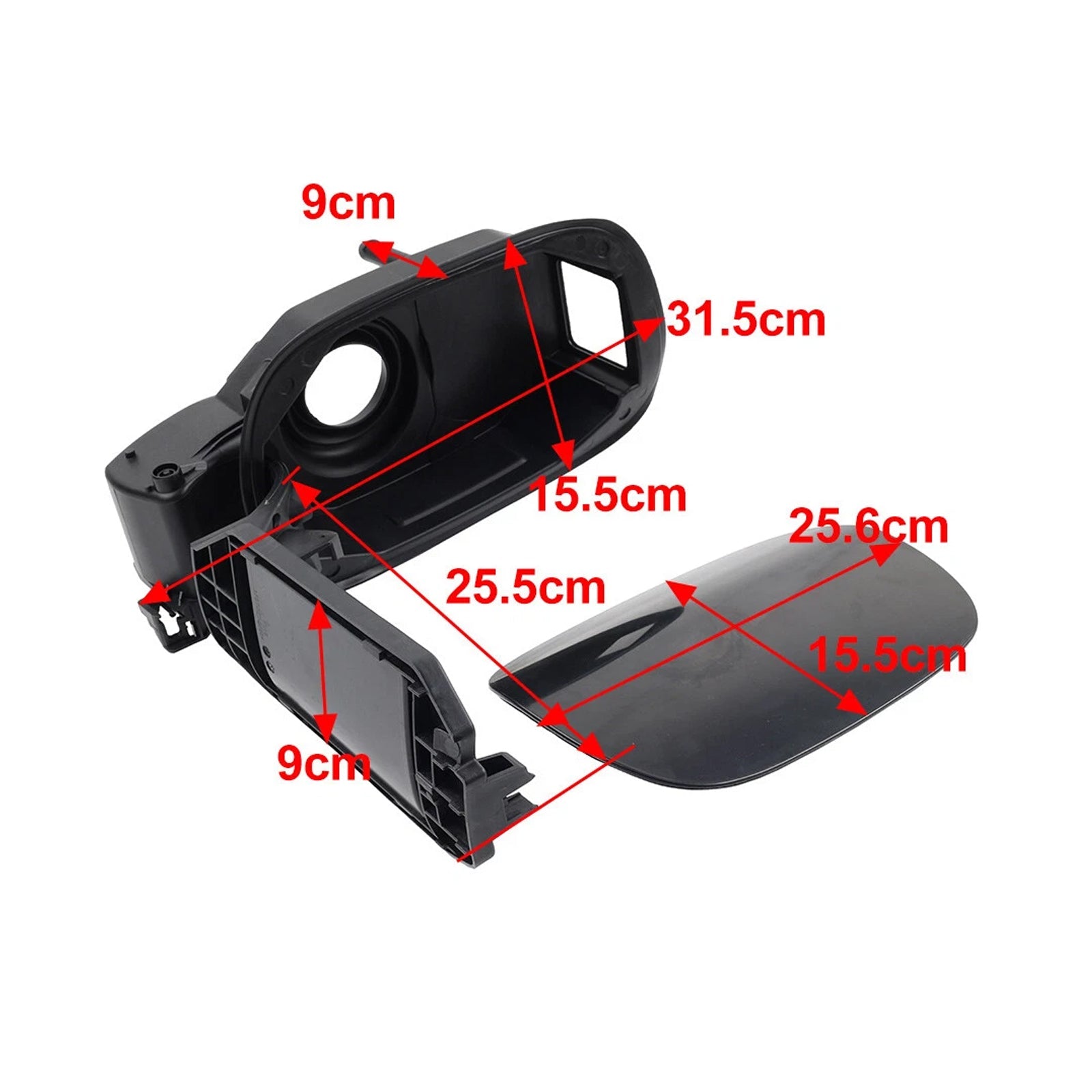 Fuel Gas Tank Cap Bracket Kit Painted For Mercedes Benz W205 C350 2015-2018