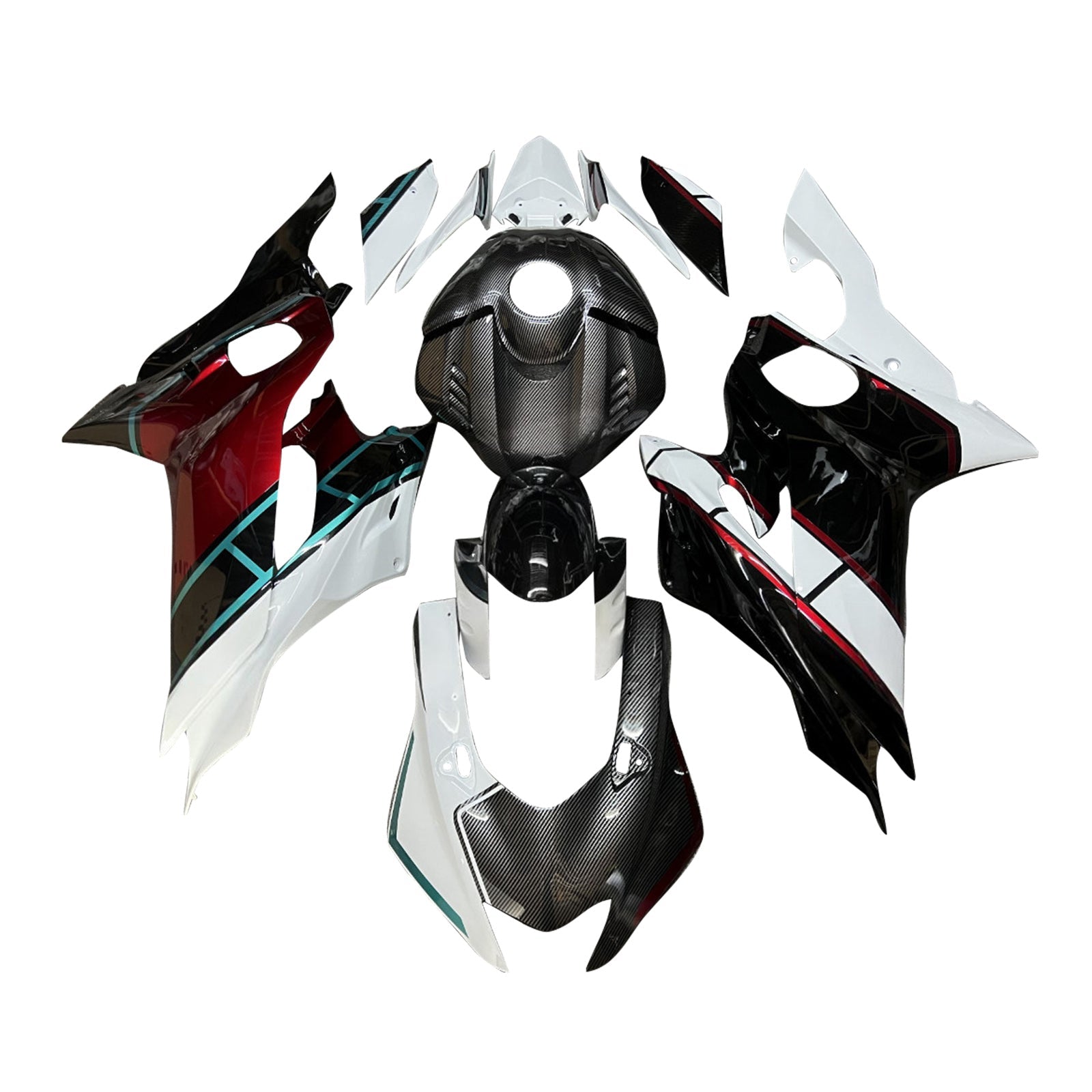 Injection Fairing Kit Bodywork Plastic ABS fit For Yamaha YZF-R6 2017-2023