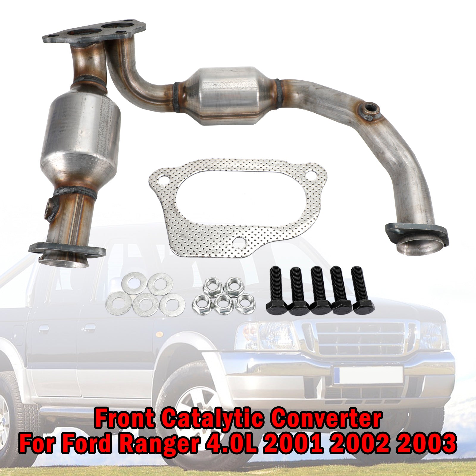 Ford Ranger 4.0L 2001 2002 2003 Front Catalytic Converter