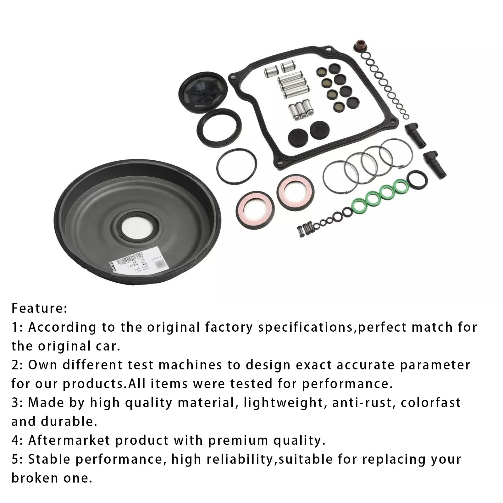 2017-2021 Audi DQ500 A3 S3 Q3 RS3 Sportback Clutch Transmission Repair Kit 0BH301125A 0BH301125E