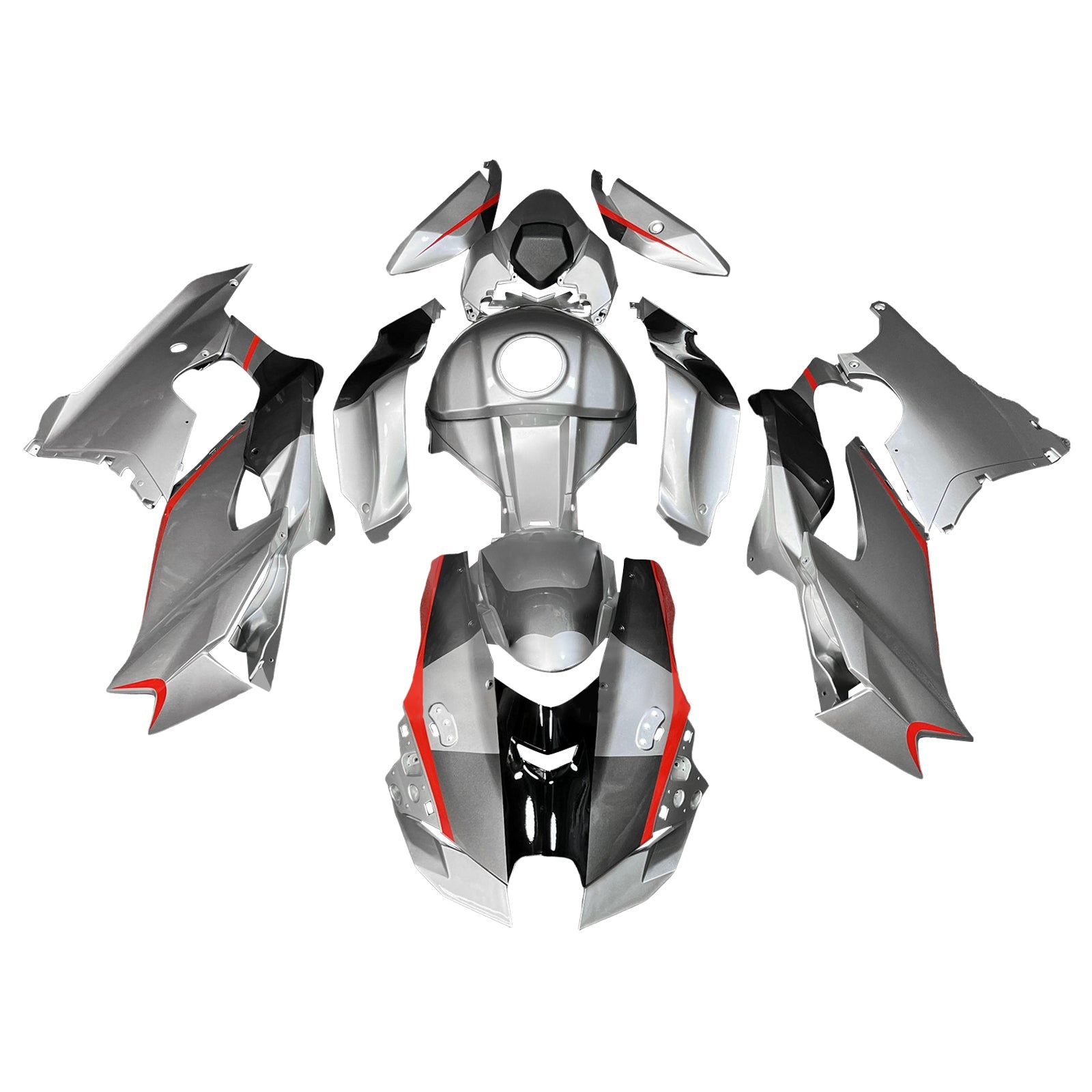 Injection Fairing Kit Bodywork ABS fit For Kawasaki ZX-10R ZX-10RR 2021-2025